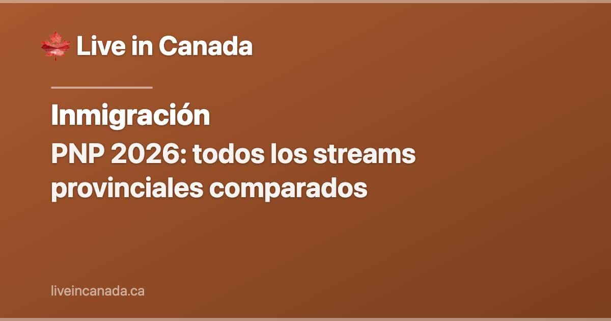 PNP 2026: todos los streams provinciales comparados