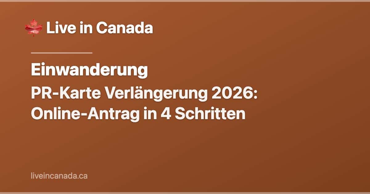 PR-Karte Verlängerung 2026: Online-Antrag in 4 Schritten